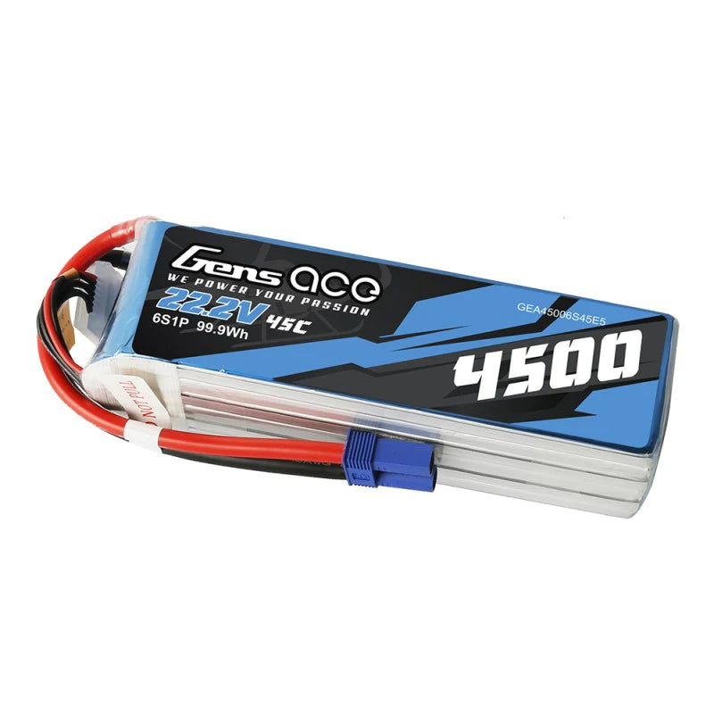 4500mAh / 6S / EC5