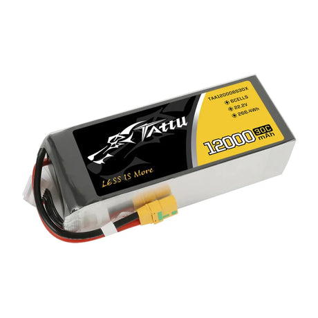 Tattu 12000mAh 22,2V 30C 6S1P UAV Lipo Akkupack - LiPo24.de