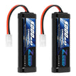 Zeee 7.2 V 5000 mAh NiMH-Akku mit Tamiya-Stecker 6-Zellen-Akkupack für RC-Car-RC-Modelle (2er-Pack) - LiPo24.de
