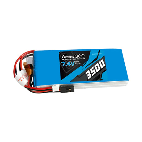 Gens Ace 3500mAh 7,4 V RX 2S1P Lipo-Akku / RX / TX - LiPo24.de