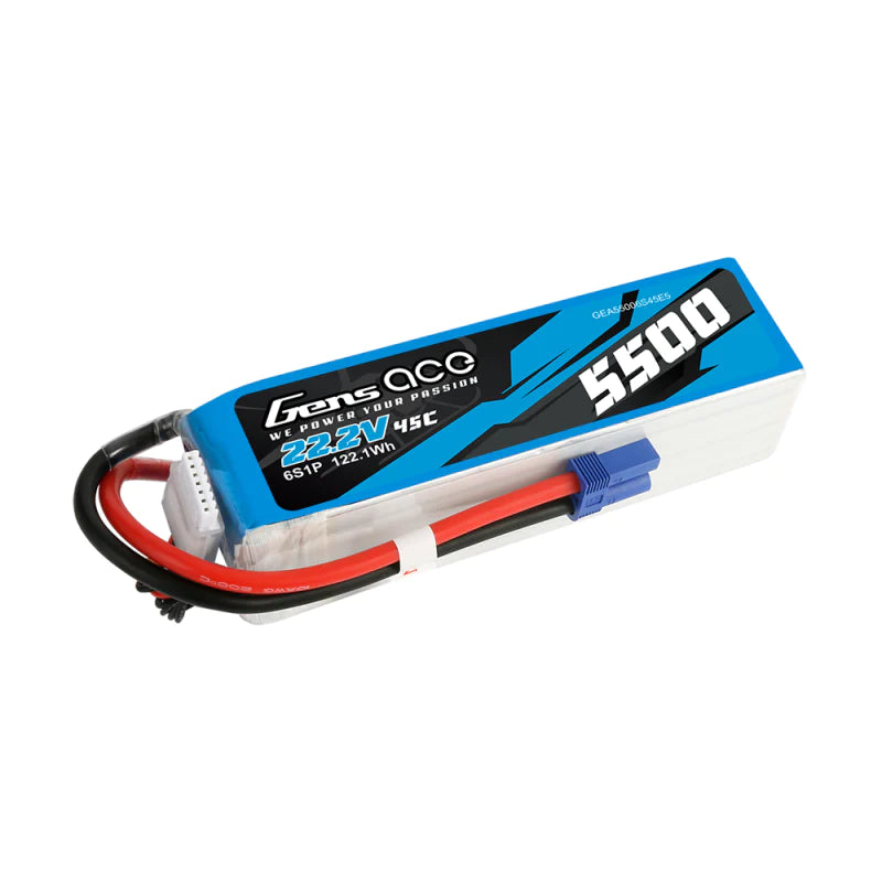 5500mAh / 6S / EC5