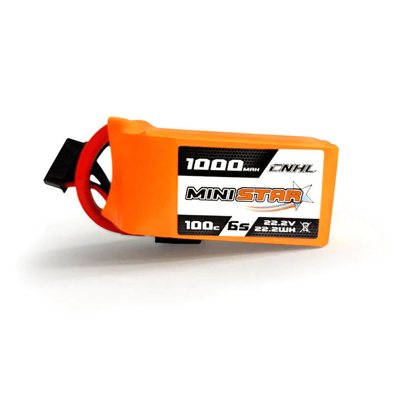 CNHL MiniStar 1000mAh 22,2V 6S 100C Lipo-Akku XT60-Stecker - LiPo24.de
