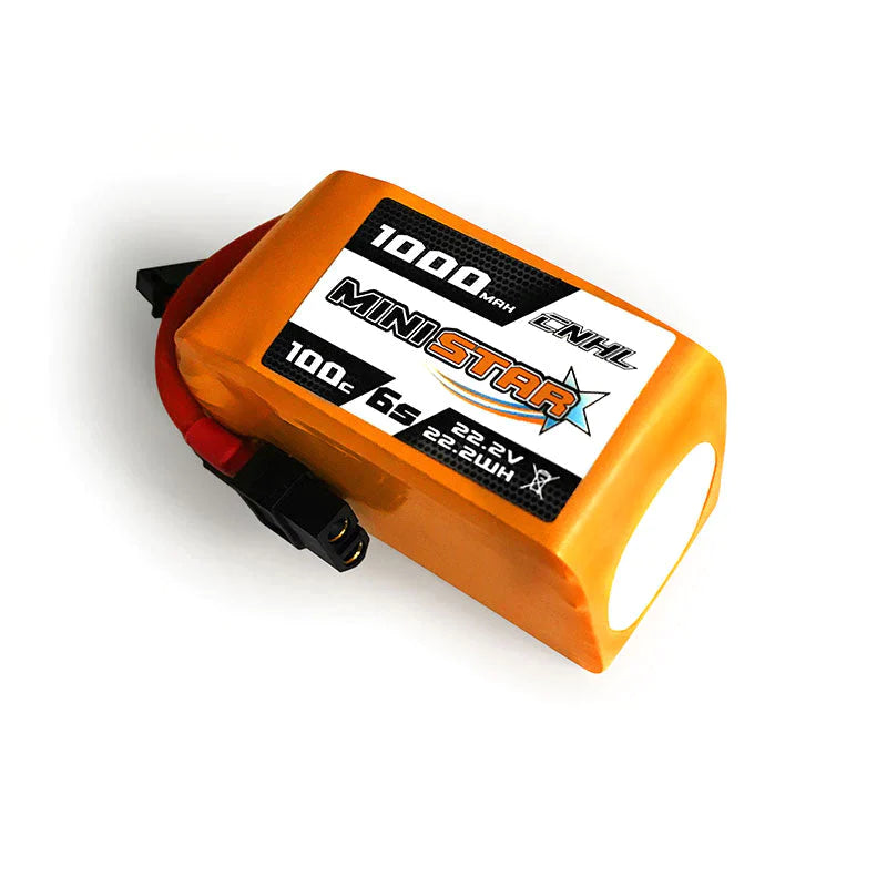 CNHL MiniStar 1000mAh 22,2V 6S 100C Lipo-Akku XT60-Stecker - LiPo24.de