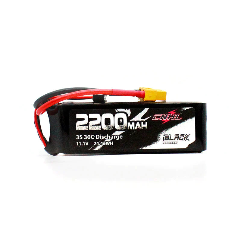 CNHL Black Series 2200mAh 3S 11,1V 30C Lipo-Akku XT60-Stecker - LiPo24.de