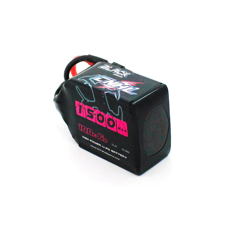 CNHL Black Series 1500mAh 6S 22,2V 100C Lipo Akku Lipo XT60 Stecker (2 St.) - LiPo24.de