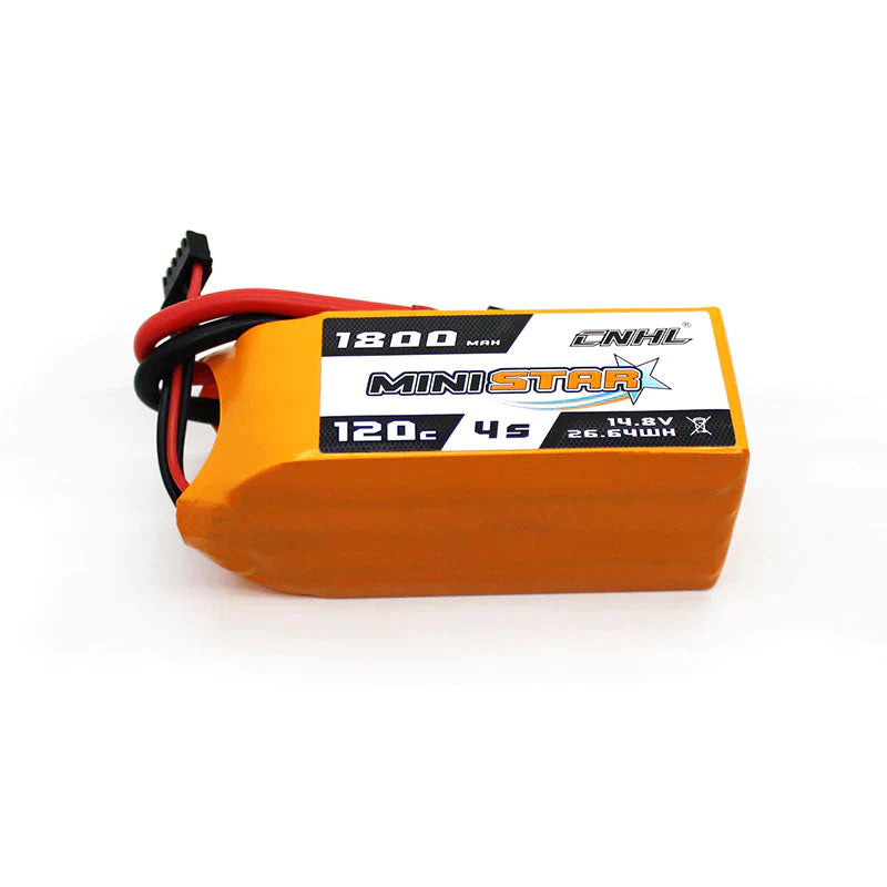 CNHL MiniStar Lipo 1800mAh 14,8V 4S 120C XT60-Stecker - LiPo24.de