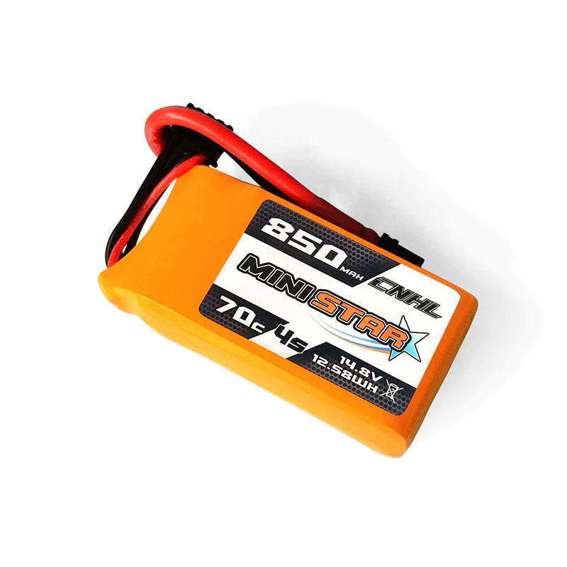 CNHL MiniStar 850mAh 14,8V 4S 70C Lipo-Akku mit XT30U (2 St.) - LiPo24.de