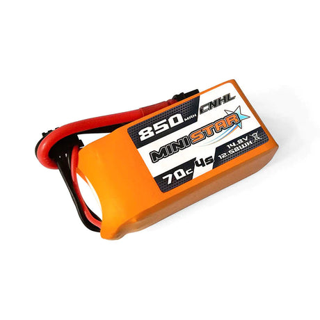 CNHL MiniStar 850mAh 14,8V 4S 70C Lipo-Akku mit XT30U (2 St.) - LiPo24.de