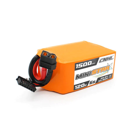 CNHL MiniStar 1500mAh 6S 22,2V 120C Lipo-Akku mit XT60-Stecker - LiPo24.de
