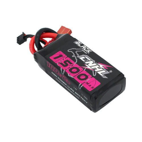 CNHL Black Series 1500mAh 7,4V 2S 100C Lipo Akku mit T/Dean Stecker - LiPo24.de