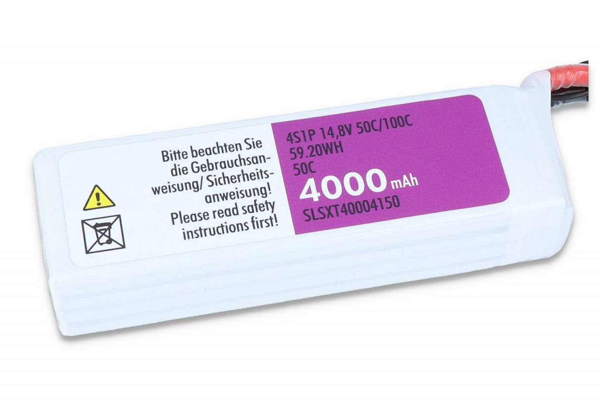 SLS XTRON 4000MAH 4S1P 14,8V 50C/100C - LiPo24.de