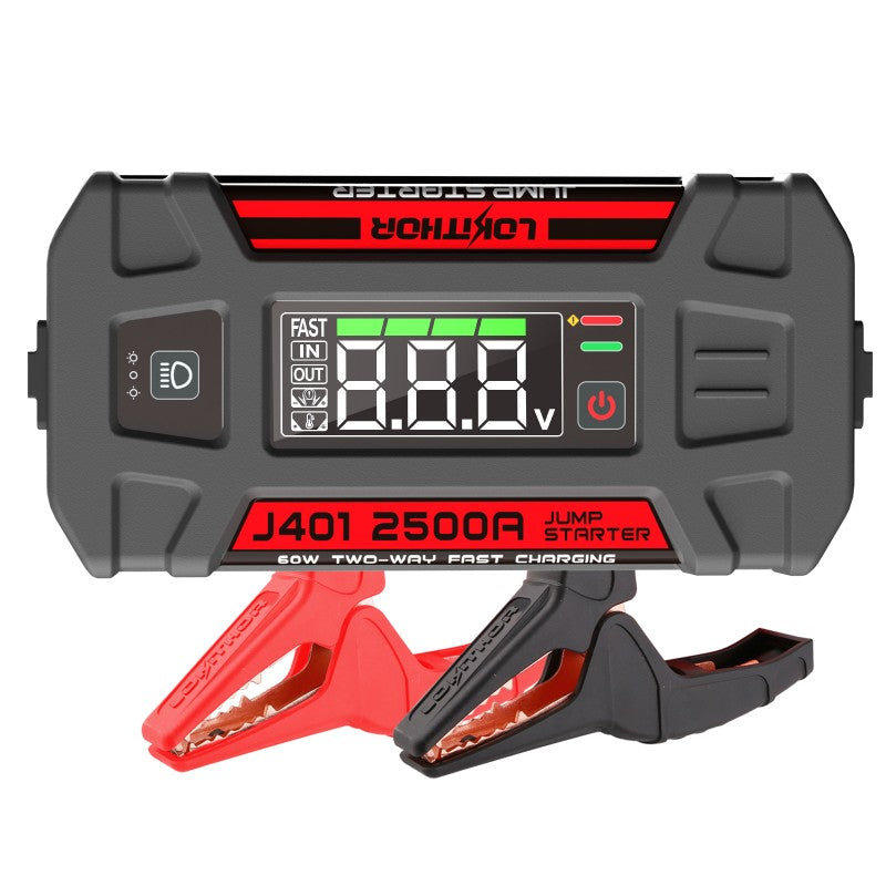 Lokithor 2500A 12V 74 Wh Lithium-Starthilfe - LiPo24.de