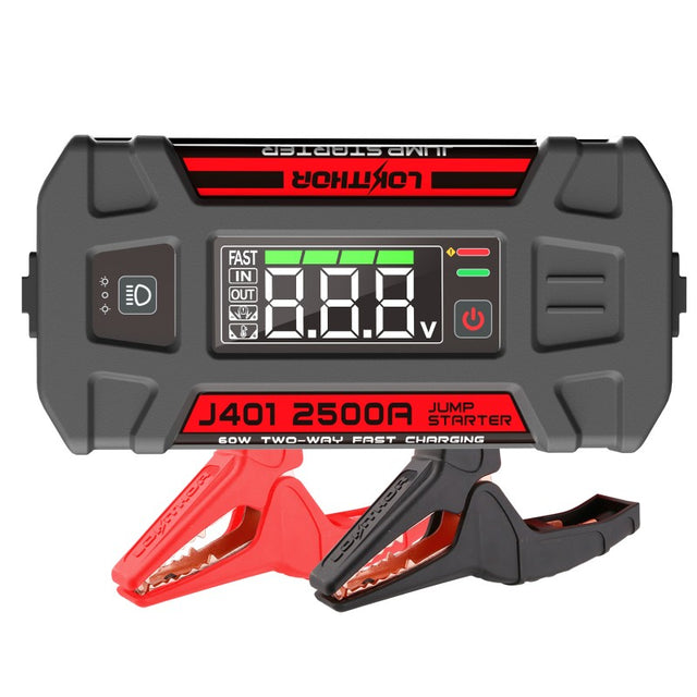Lokithor 2500A 12V 74 Wh Lithium-Starthilfe - LiPo24.de
