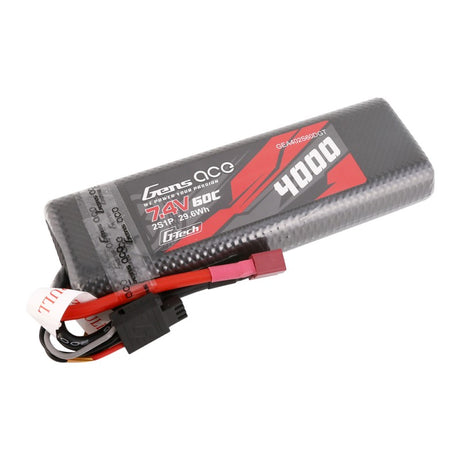 Gens Ace G-Tech 2S 4000mAh 2S1P 7.4V 60C Hardcase T-Stecker