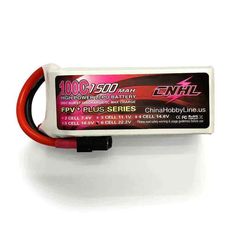 CNHL G+Plus 1500mAh 22,2 V 6S 100 C Lipo-Akku XT60-Stecker - LiPo24.de