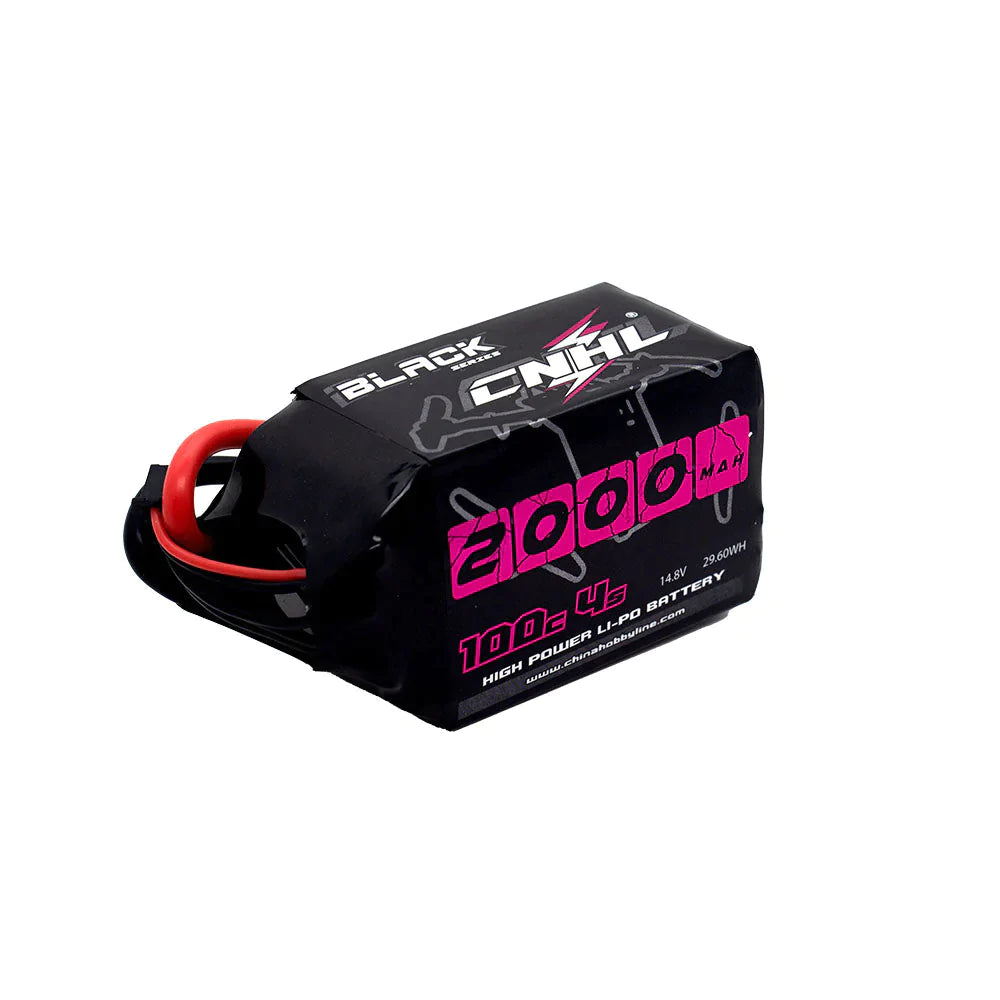 CNHL Black Series 2000mAh 14,8V 4S 100C Lipo-Akku XT60-Stecker - LiPo24.de