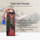 Zeee Premium Series 3S Lipo Akku 5000mAh 11.1V 120C LCG Hartschalenkoffer mit EC5 Anschluss für RC Car RC Modelle (2 St.) - LiPo24.de