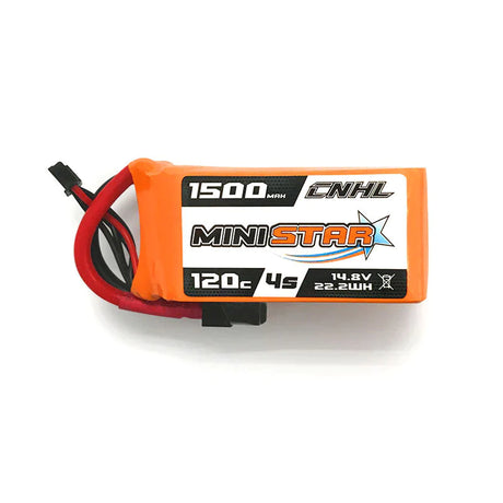 CNHL MiniStar 1500mAh 4S 14,8V 120C Lipo-Akku XT60-Stecker (2 St.) - LiPo24.de