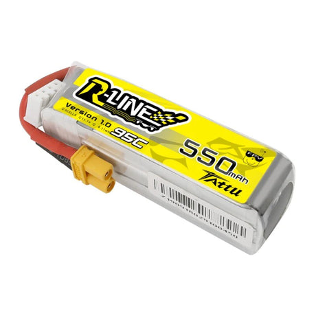 Tattu R-Line 550mAh 7.4V 2S1P 95C Lipo Akku - LiPo24.de