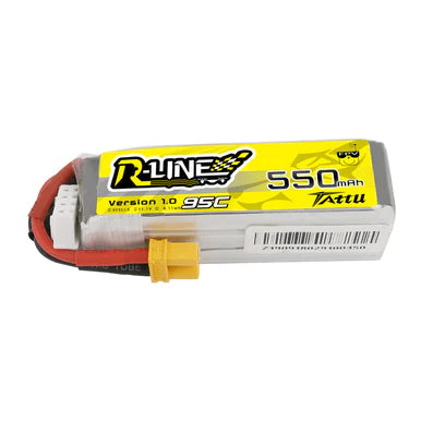 Tattu R-Line 550mAh 7.4V 2S1P 95C Lipo Akku - LiPo24.de