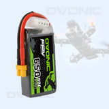 Ovonic 3S 650mah 80C 11.1V XT30 Lipo Akkupack (4 St.) - LiPo24.de