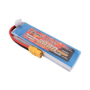 Gens Ace 5000mAh 11.1V 45C 3S1P Lipo Akku mit XT90 Stecker - LiPo24.de