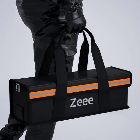 Zeee Lipo Safe Bag Ebike Battery Fireproof Charging Bag Explosionsgeschützte Lipo Battery Bag Große Kapazität zum Aufladen (19,3 * 5,9 * 5,9 Zoll) - LiPo24.de
