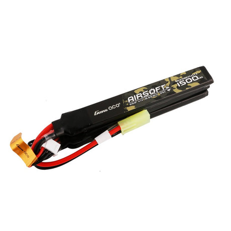 Gens Ace 25C 1500mAh 3S1P 11.1V Nunchuck 3X Airsoft Gun Lipo Akku mit Mini Tamiya Stecker - LiPo24.de
