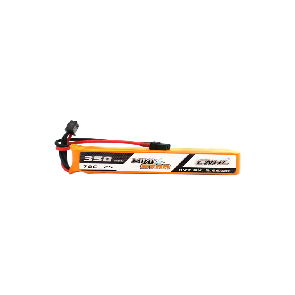 CNHL LiHV MiniStar HV 350mAh 7,6V 2S 70C Lipo Akku mit XT30U (3 St.) - LiPo24.de