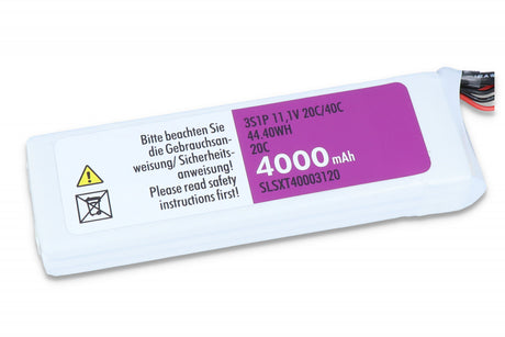 SLS XTRON 4000MAH 3S1P 11,1V 20C/40C - LiPo24.de