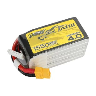 Tattu R-Line Version 4.0 1550mAh 22,2V 130C 6S1P Lipo-Akku XT60-Stecker - LiPo24.de