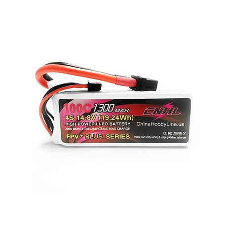 CNHL G+Plus 1300mAh 4S 14,8V 100C Lipo Akku mit XT60 Stecker - LiPo24.de