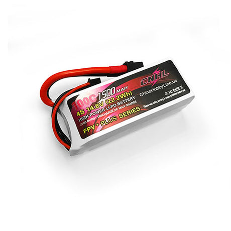 CNHL G+Plus 1500mAh 14.8V 4S 70C Lipo Battery with XT60 Plug - LiPo24.de