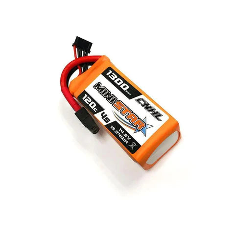 CNHL MiniStar 1300mAh 14,8V 4S 120C Lipo Akku mit XT60 Stecker - LiPo24.de