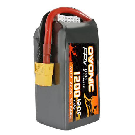Ovonic 6S 1200mAh 120C 22.2V XT60 LiPo Akku - LiPo24.de