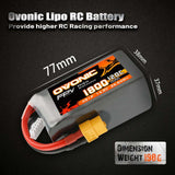 Ovonic 4S 1800mAh 120C 14,8V XT60 LiPo Akku (2 St.) - LiPo24.de