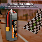 Ovonic 4S 2200mAh 120C 14,8V XT60 LiPo Akku (2 St.) - LiPo24.de