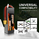 Ovonic 4S 2200mAh 120C 14,8V XT60 LiPo Akku (2 St.) - LiPo24.de