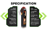 Ovonic 3S 550mAh 130C 11,1V XT30 LiPo Akku (4 St.) - LiPo24.de