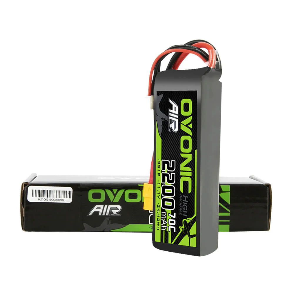 Ovonic 3S 2200mAh 70C 11,1V XT60 LiPo Akku - LiPo24.de