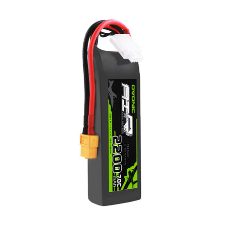 Ovonic 3S 2200mAh 70C 11,1V XT60 LiPo Akku - LiPo24.de