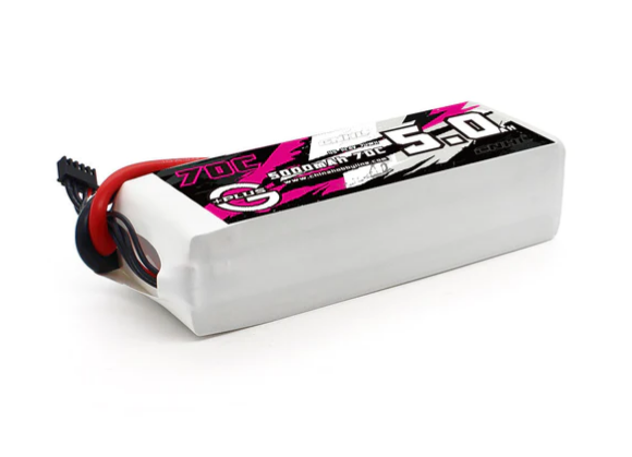 CNHL G+Plus 5000mAh 14,8V 4S 70C Lipo Akku mit EC5 Stecker - LiPo24.de
