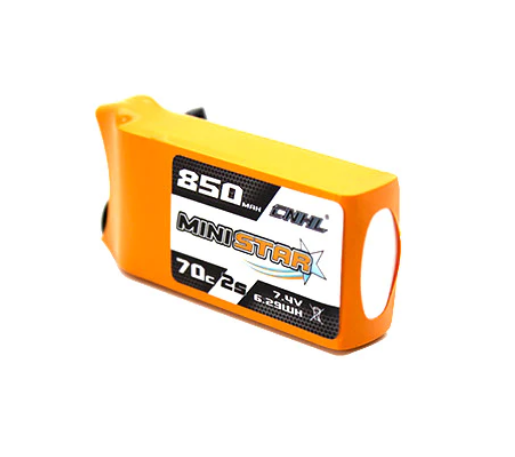 CNHL MiniStar 850mAh 7,4V 2S 70C Lipo Akku mit XT30U - LiPo24.de