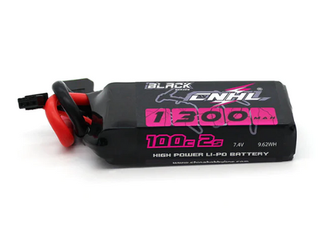 CNHL Black Series 1300mAh 7,4V 2S 100C Lipo Akku mit XT60 Stecker - LiPo24.de