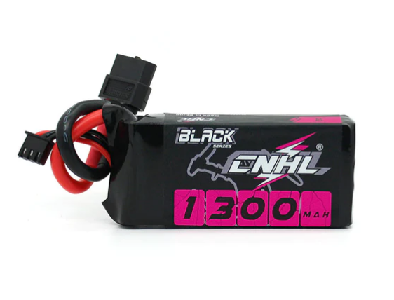 CNHL Black Series 1300mAh 7,4V 2S 100C Lipo Akku mit XT60 Stecker - LiPo24.de