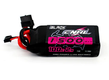 CNHL Black Series 1500mAh 7,4V 2S 100C Lipo Akku mit XT60 Stecker - LiPo24.de