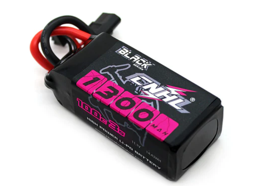 CNHL Black Series 1300mAh 11,1V 3S 100C Lipo Akku mit XT60 Stecker - LiPo24.de