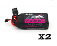 CNHL Black Series 1500mAh 11,1V 3S 100C Lipo Akku mit XT60 Stecker (2 St.) - LiPo24.de