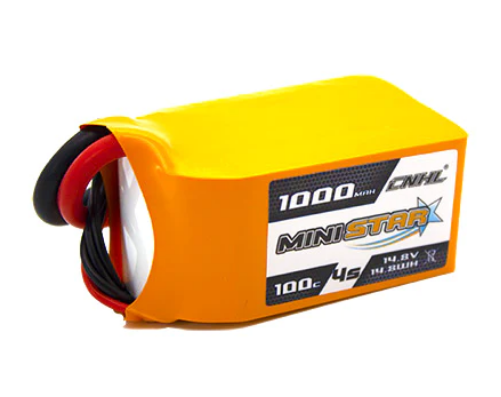 CNHL MiniStar 1000mAh 14,8V 4S 100C Lipo Akku mit T/Dean Stecker - LiPo24.de