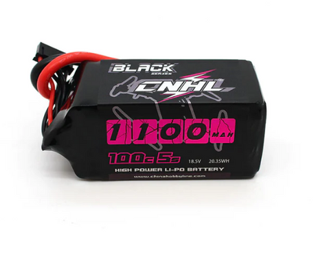 CNHL Black Series 1100mAh 18,5V 5S 100C Lipo Akku mit XT60 Stecker - LiPo24.de